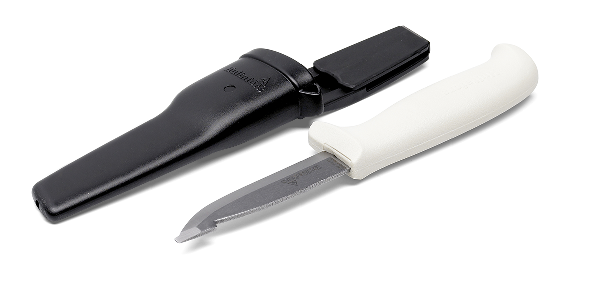 Malerkniv med dåseåbner og hylster