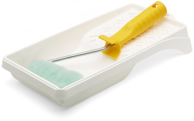 Basic 10 cm minirullesæt jævn (Anlon)