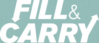 Fill&Carry logo med baggrund