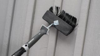 Rengøring af træbeklædning