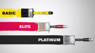 Kvalitetsniveauer pensel