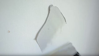 Spartle tapetseret væg