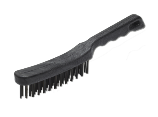 Stålbørste med 4 rækker