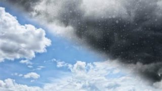 Rigtigt vejr til at male ude